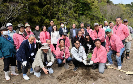 原町中央RCと東京一ツ橋RCの皆さん